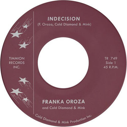 OROZA,FRANKA - INDECISION - PURPLE - RECORD