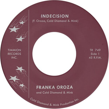 OROZA,FRANKA - INDECISION - PURPLE - RECORD