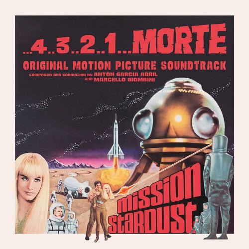 ABRIL,ANTON GARCIA / GIOMBINI,M - 4 3 2 1 MORTE - O.S.T. - LTD CLEAR RED VINYL - RECORD