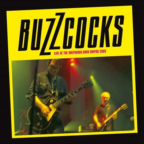 BUZZCOCKS - LIVE AT THE SHEPHERDS BUSH EMPIRE - RECORD