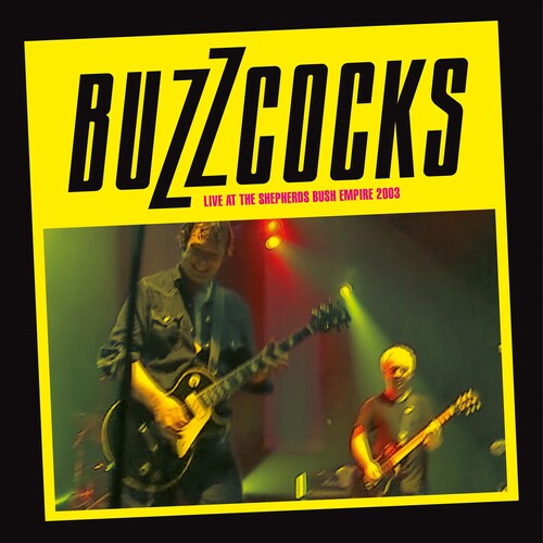 BUZZCOCKS - LIVE AT THE SHEPHERDS BUSH EMPIRE - RECORD