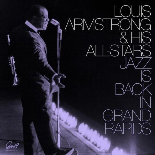 ARMSTRONG,LOUIS & HIS ALL-STARS - JAZZ IS BACK IN GRAND RAPIDS - PURPLE - RECORD