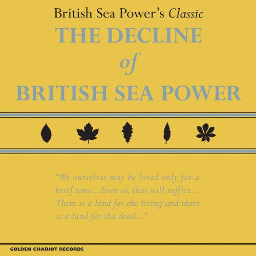 BRITISH SEA POWER - DECLINE OF BRITISH SEA POWER - YELLOW - RECORD