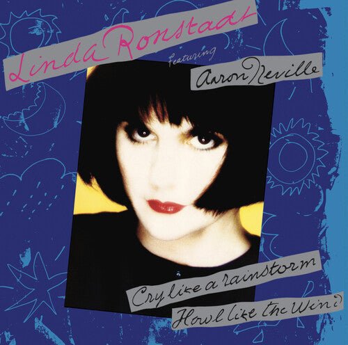 RONSTADT,LINDA - CRY LIKE A RAINSTORM - HOWL LIKE THE WIND - BLUE - RECORD