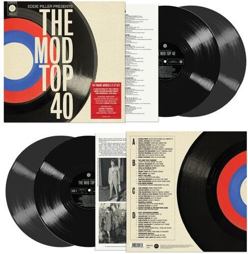 EDDIE PILLER PRESENTS THE MOD TOP 40 / VARIOUS - RECORD