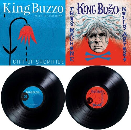 KING BUZZO - THIS MACHINE KILLS ARTISTS + GIFT OF SACRIFICE - RECORD