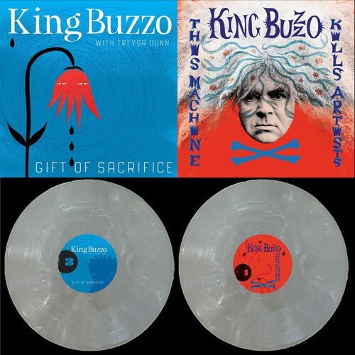 KING BUZZO - THIS MACHINE KILLS ARTISTS + GIFT OF SACRIFICE - RECORD