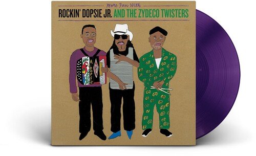 DOPSIE JR,ROCKIN & ZYDECO TWISTERS - MORE FUN WITH ROCKIN DOPSIE JR & ZYDECO TWISTERS - RECORD