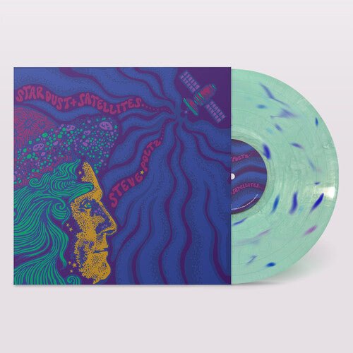 POLTZ,STEVE - STARDUST & SATELLITES - COKE-BOTTLE COSMIC SWIRL - RECORD