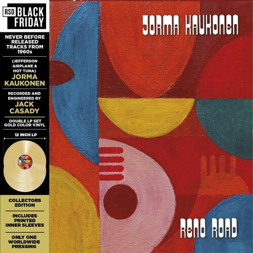 KAUKONEN,JORMA / CASADY,JACK - RENO ROAD: UNLEASED TRACKS FROM THE '60'S - RECORD