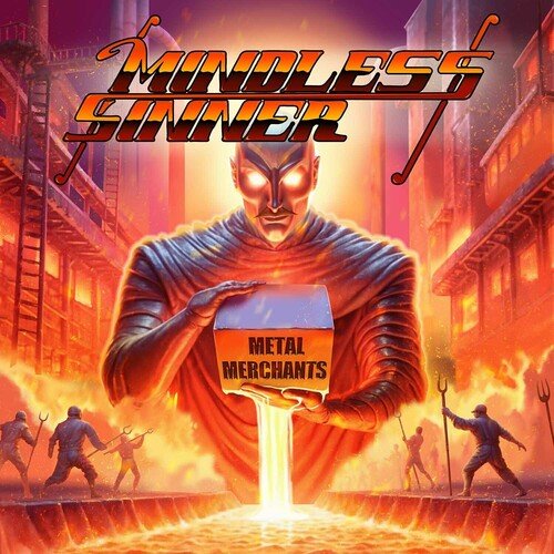 MINDLESS SINNER - METAL MERCHANTS - ORANGE - RECORD