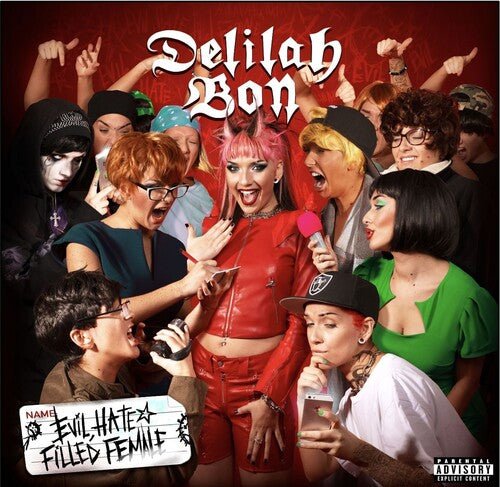 DELILAH BON - EVIL HATE FILLED FEMALE - RECORD