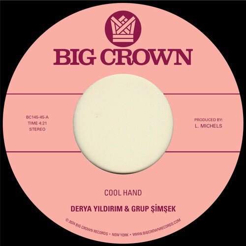 YILDIRIM,DERYA - COOL HAND B/W YAKAMOZ - RECORD