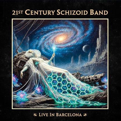21ST CENTURY SCHIZOID BAND - LIVE IN BARCELONA - BLUE MARBLE - RECORD