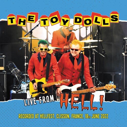 TOY DOLLS - LIVE FROM HELL - RECORD