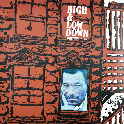 LIGHTNIN SLIM - HIGH & LOW DOWN Colored - RECORD