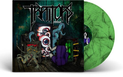 TRAITORS - PHOBIAS (IEX) GREEN & BLACK MARBLE - RECORD