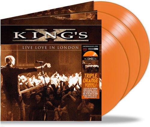 KING'S X - LIVE LOVE IN LONDON - ORANGE - RECORD