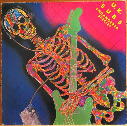 UK SUBS - ENDANGERED SPECIES - LIMITED EDITION - RECORD