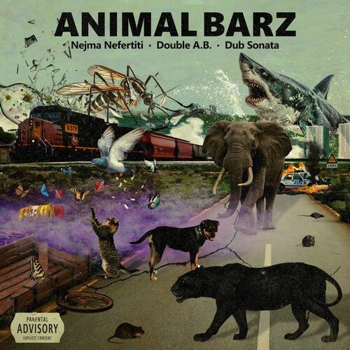 NEFERTITI,NEJMA / DOUBLE A.B. / DUB SONATA - ANIMAL BARZ - RECORD