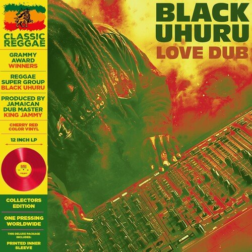 BLACK UHURU - LOVE DUB - RED - RECORD
