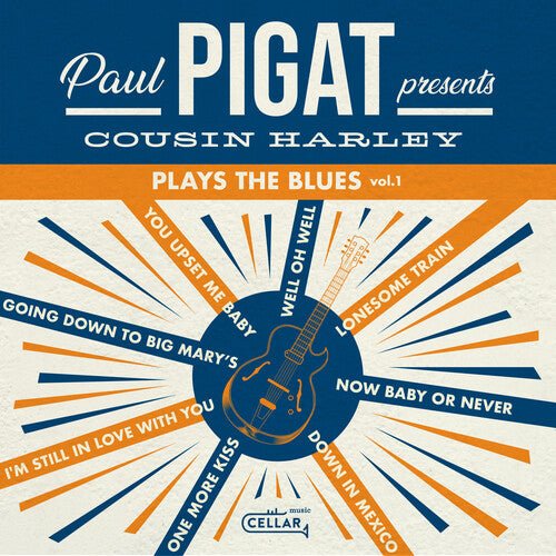 COUSIN HARLEY - PLAYS THE BLUES VOLUME 1 - RECORD