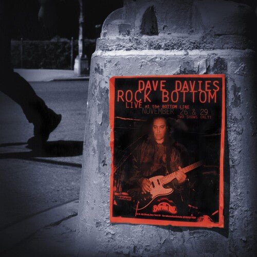 DAVIES,DAVE - ROCK BOTTOM: LIVE AT THE BOTTOM LINE Blue - RECORD