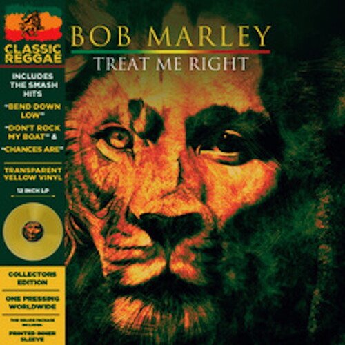 MARLEY,BOB - TREAT ME RIGHT - YELLOW - RECORD
