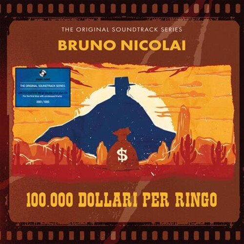 NICOLAI,BRUNO - 100000 DOLLARI PER RINGO - O.S.T. - ORANGE VINYL - RECORD