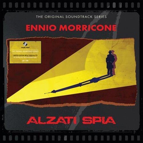 MORRICONE,ENNIO - ALZATI SPIA - O.S.T. - TRANSPARENT YELLOW VINYL - RECORD