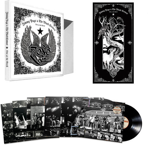 PAGE,JIMMY / THE BLACK CROWES - LIVE AT THE GREEK - RECORD (Corner Bend or Crease