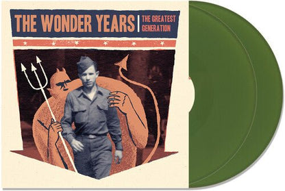 WONDER YEARS - GREATEST GENERATION - OLIVE GREEN - RECORD
