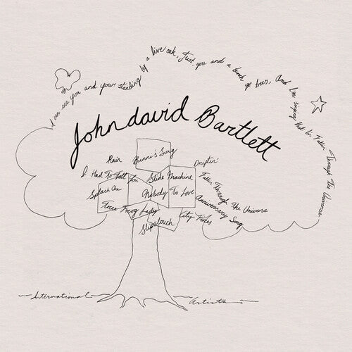 BARTLETT,JOHN DAVID - DRIFTIN' - WHITE - RECORD