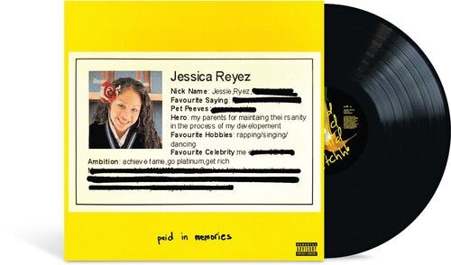 REYEZ,JESSIE - PAID IN MEMORIES - RECORD