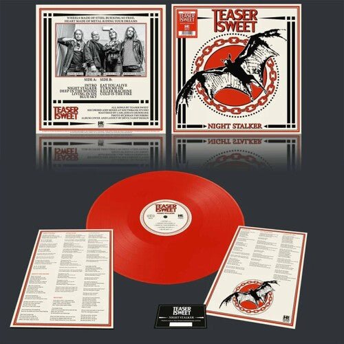 TEASER SWEET - NIGHT STALKER - RED - RECORD
