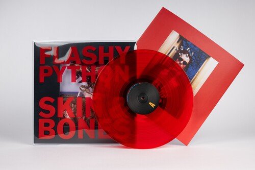 FLASHY PYTHON - SKIN & BONES - RED - RECORD