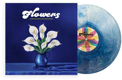 JONES,DURAND & THE INDICATIONS - FLOWERS - BLUE - RECORD