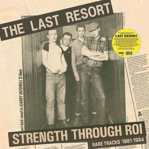 LAST RESORT - STRENGTH THROUGH ROI - RARE TRACKS 1981-1984 - RECORD