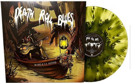 CURSE OF K.K. HAMMOND ( HAMMOND,K.K. ) - DEATH ROLL BLUES - GREEN & CLEAR SPLATTER VINYL - RECORD