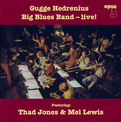 HEDRENIUS,GUGGE BIG BLUES BAND - GUGGE HEDRENIUS BIG BLUES BAND LIVE - RECORD