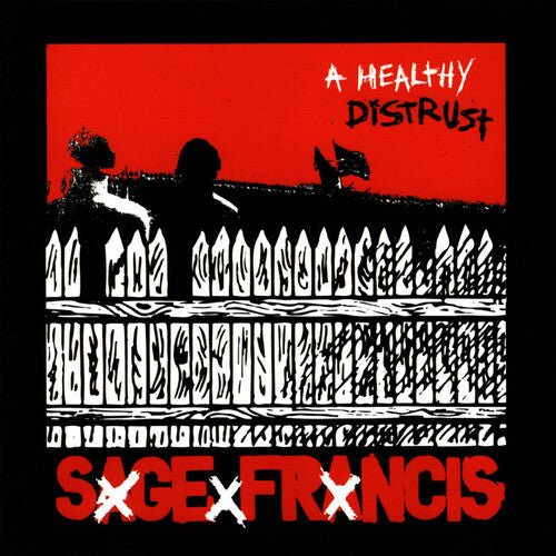 SAGE FRANCIS - HEALTHY DISTRUST (ANNIV. ED.) - WHITE/RED - RECORD
