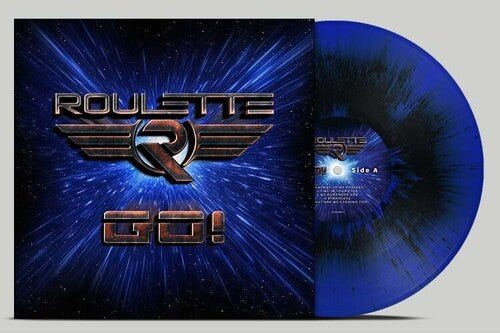 ROULETTE - GO - BLUE/BLACK SPLATTER - RECORD