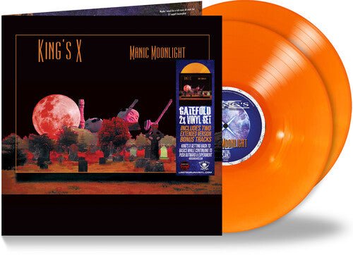 KING'S X - MANIC MOONLIGHT - ORANGE - RECORD