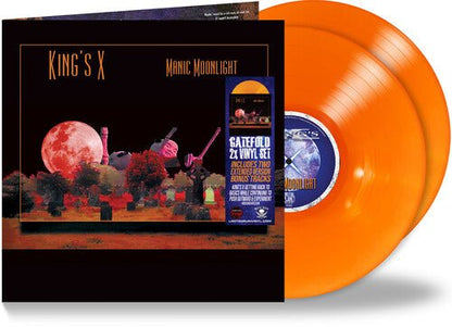 KING'S X - MANIC MOONLIGHT - ORANGE - RECORD