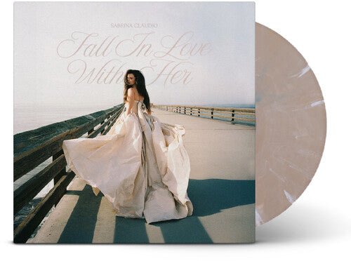 CLAUDIO,SABRINA - FALL IN LOVE WITH HER (IEX) TAN/WHITE - RECORD
