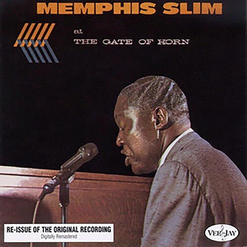 MEMPHIS SLIM - AT THE GATE OF HORN (BLUESVILLE ACOUSTIC SOUNDS) - RECORD