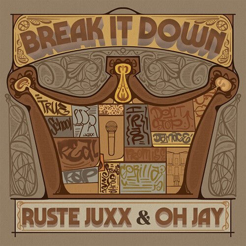 RUSTE JUXX / OH JAY - BREAK IT DOWN - RECORD