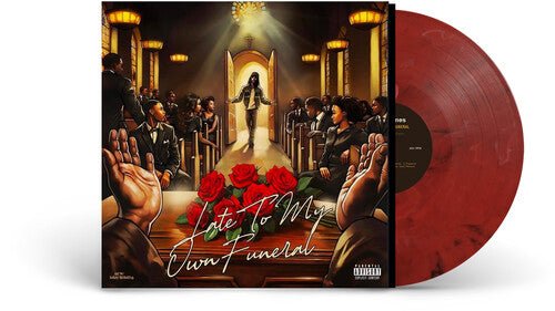JAMES,BOLDY - LATE TO MY OWN FUNERAL - RED MARBLE - RECORD
