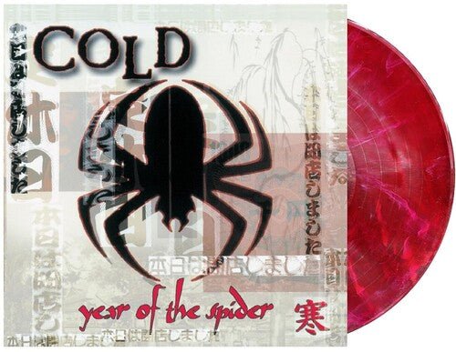 COLD - YEAR OF THE SPIDER Red & White - RECORD