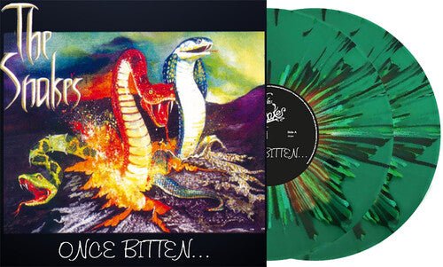 SNAKES - ONCE BITTEN - LTD GREEN VINYL - RECORD